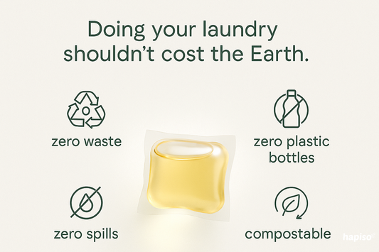 Your Laundry Room's Eco-Revolution: Why Hapiso Pods Are Greener Than You Think