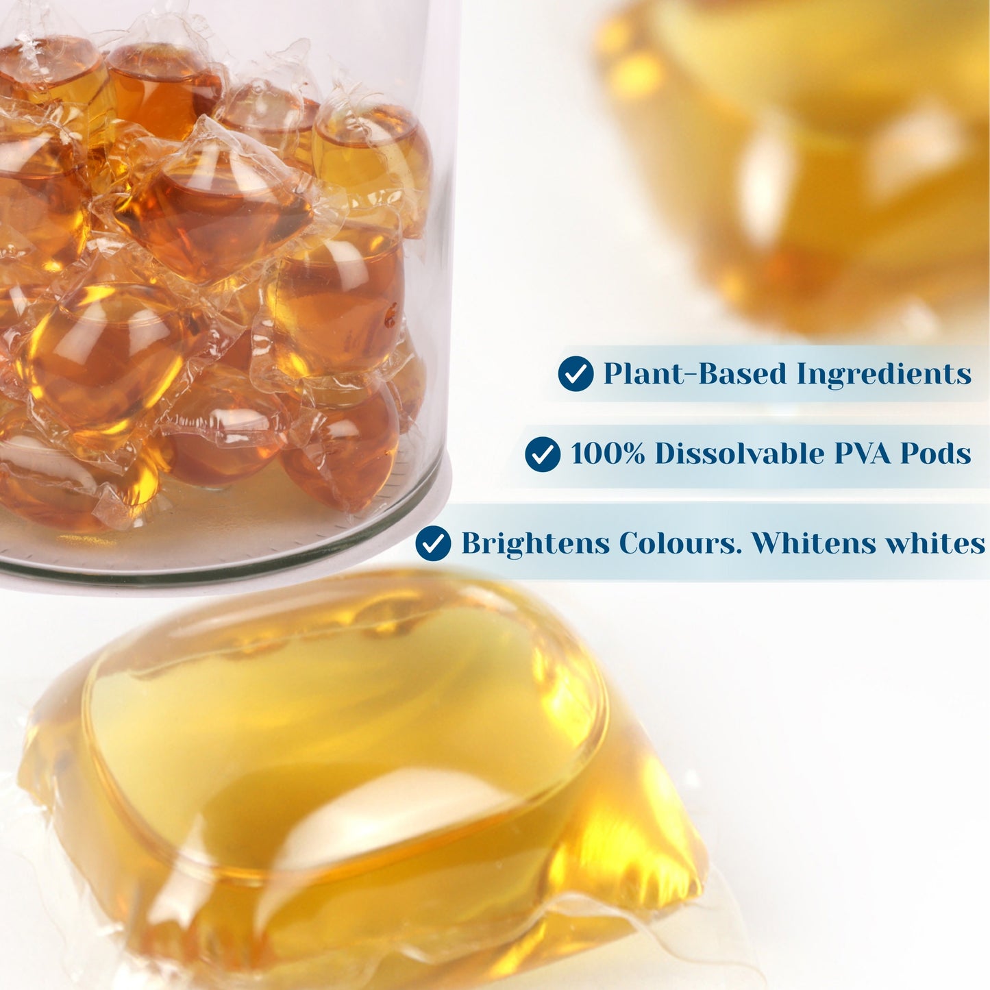 5-in-1 Laundry Pods | Tropical Breeze | Morning Dew | Fragrance Free