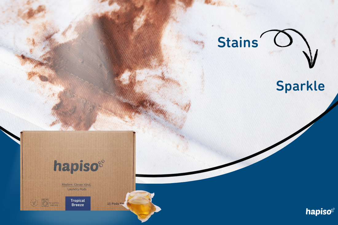 From Stains to Sparkle: Tackle Toughest Laundry Challenges with Hapiso Pods