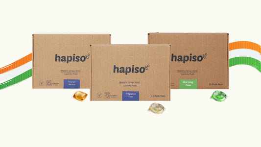Freedom from your boring laundry routine with Hapiso Laundry Pods